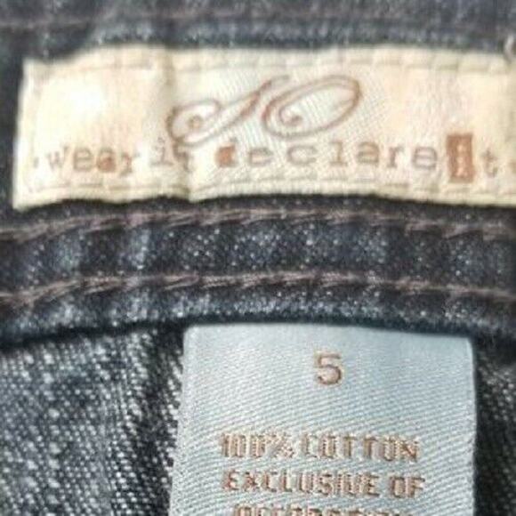So Wear It Declare It Blue Denim Short, 100% cotton - Size 5J - Picture 6 of 6